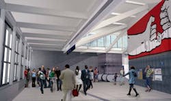 To speed construction of the $110 million Capitol Hill Station light-rail station in Seattle, general contractor Turner Construc To speed construction of the $110 million Capitol Hill Station light-rail station in Seattle, general contractor Turner Construc