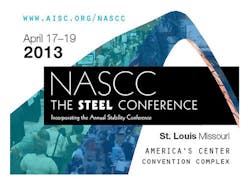 AISC to give away 14 passes to 2013 NASCC: The Steel Conference AISC to give away 14 passes to 2013 NASCC: The Steel Conference