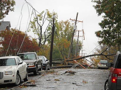 Atermath of SuperStorm Sandy, Arlington, Va. Photo: Albert Herring / Wikimedia Commons