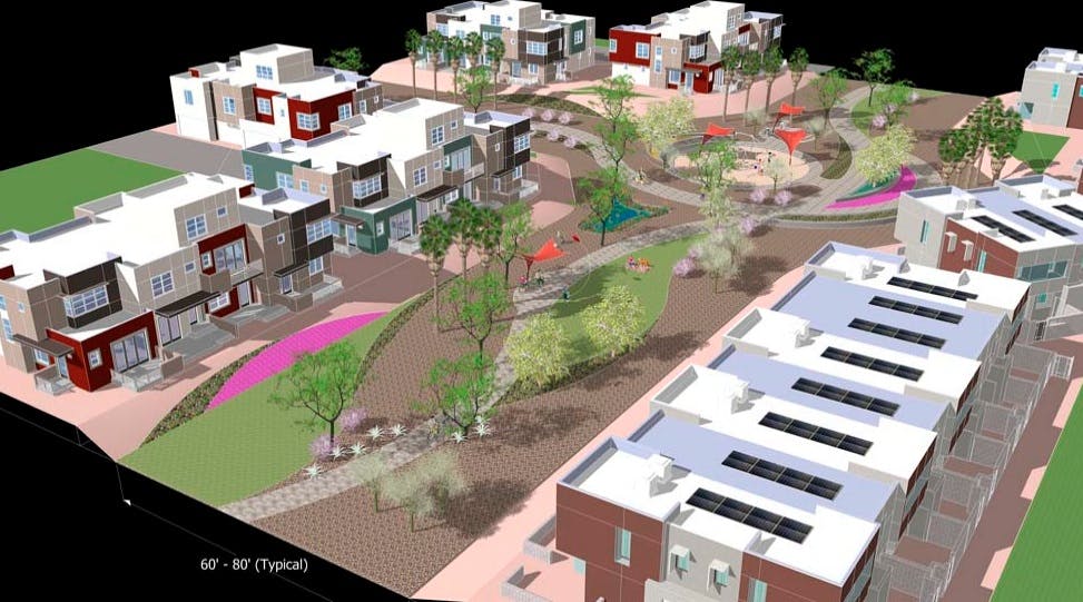 city within a city diagram