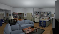 Greg Miller used the Unity coding language to create 'Jerry's Place.' All renderings: Greg Miller Greg Miller used the Unity coding language to create 'Jerry's Place.' All renderings: Greg Miller