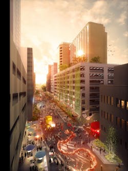 Sydney's new Goods Line will be built in two stages, the first of which is set to be completed in November 2014. All renderings: Sydney's new Goods Line will be built in two stages, the first of which is set to be completed in November 2014. All renderings: