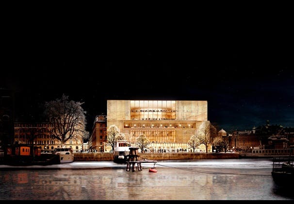 David Chipperfield Architects has won the Nobel Center architectural competition. Renderings: courtesy Nobel Center, David Chipp