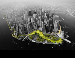 The Big U Is One Of 10 Entries In The Rebuild By Design Competition Renderings Courtesy Bjarke Ingels Group The Big U Is One Of 10 Entries In The Rebuild By Design Competition Renderings Courtesy Bjarke Ingels Group