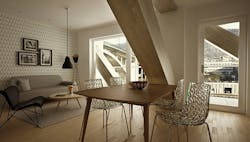 The Tree, on Bergen, Norway's, waterfront, will consist of wood structural modules with a glass and steel facade. All renderings The Tree, on Bergen, Norway's, waterfront, will consist of wood structural modules with a glass and steel facade. All renderings