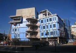A study based on the construction of the Papadakis building at Drexel University gave Green Globes an advantage in costs and spe A study based on the construction of the Papadakis building at Drexel University gave Green Globes an advantage in costs and spe