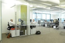 CBRE's global headquarters in Los Angeles is the world's first WELL-certified commercial office. Photo: courtesy CBRE CBRE's global headquarters in Los Angeles is the world's first WELL-certified commercial office. Photo: courtesy CBRE