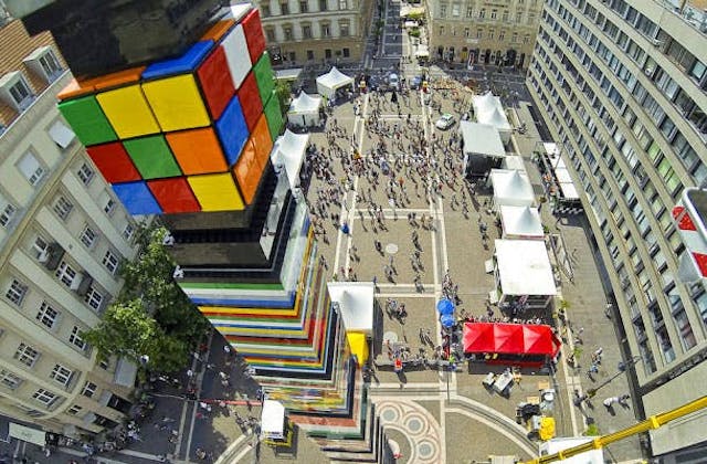 Must see World s tallest LEGO tower built in Budapest Building Design Construction