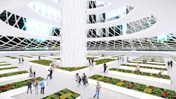 The Complex Is Envisioned With Public Garden Space Renderings Courtesy Of Aprilli Design Studio, Fast Company The Complex Is Envisioned With Public Garden Space Renderings Courtesy Of Aprilli Design Studio, Fast Company