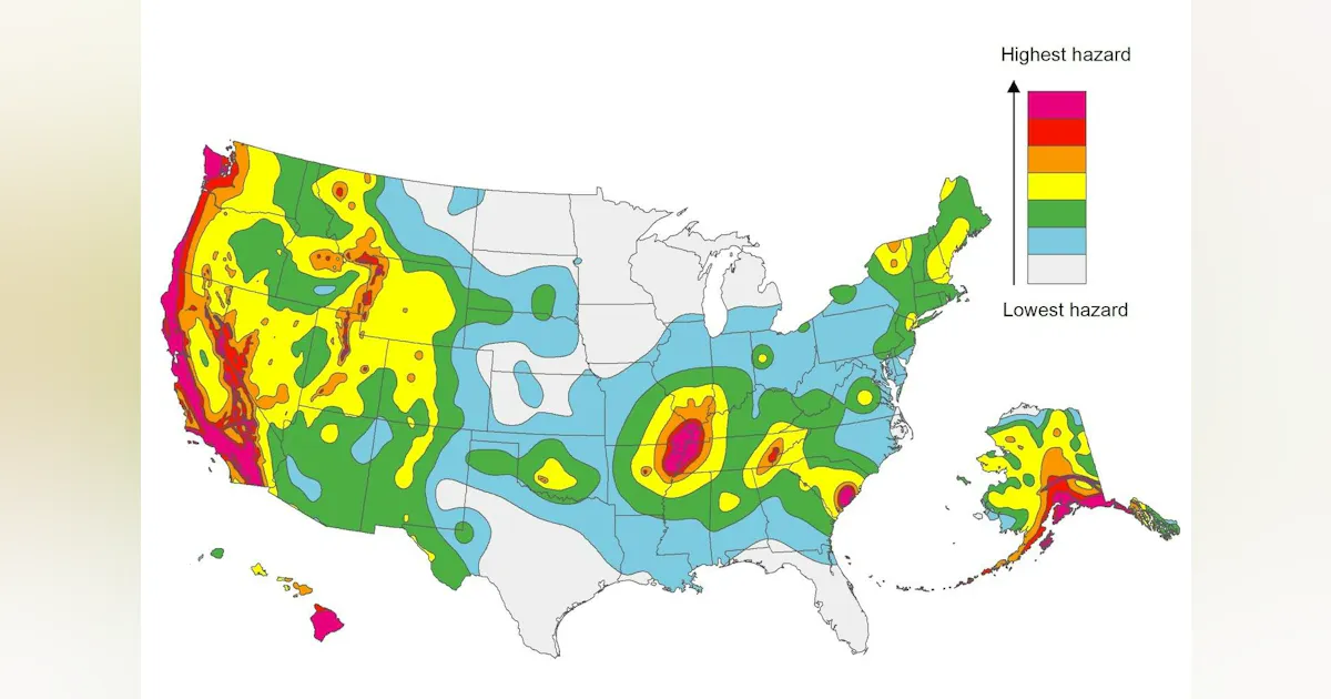 USGS updates National Seismic Hazard Maps | Building Design + Construction