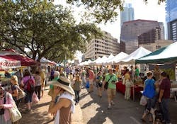 Farmers' Markets, Like This One In Austin, Texas, Are Prized Features Of The Urban Community, According To A New Sasaki Study Farmers' Markets, Like This One In Austin, Texas, Are Prized Features Of The Urban Community, According To A New Sasaki Study