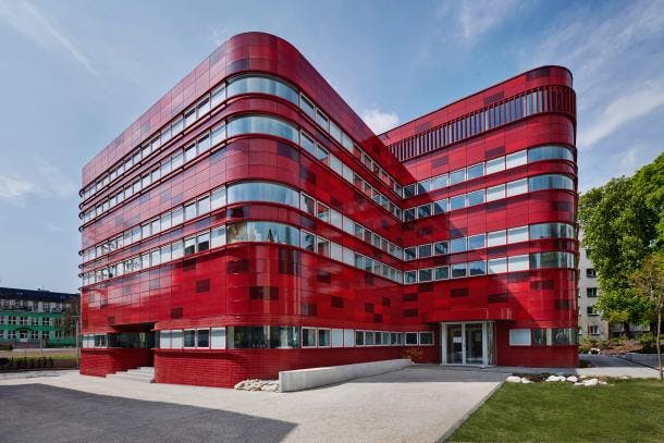 Regional Blood Center, Raciborz, Poland. Photo credit: Bartlomiej Senkowski FAAB Architektura