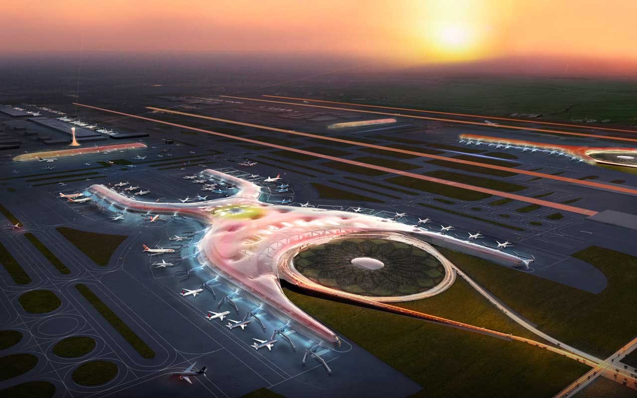 First Look: Foster + Partners and Fernando Romero Enterprise win competition for Mexico City's newest international airport