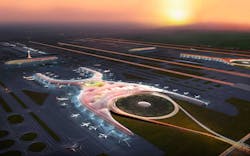 First Look: Foster + Partners and Fernando Romero Enterprise win competition for Mexico City's newest international airport First Look: Foster + Partners and Fernando Romero Enterprise win competition for Mexico City's newest international airport