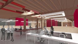 Rendering Of New Office For Nac|architecture, Los Angeles Courtesy Of Nac|architecture Rendering Of New Office For Nac|architecture, Los Angeles Courtesy Of Nac|architecture