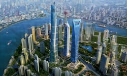Shanghai Tower is on track to be completed by the end of 2015. Rendering courtesy Gensler Shanghai Tower is on track to be completed by the end of 2015. Rendering courtesy Gensler