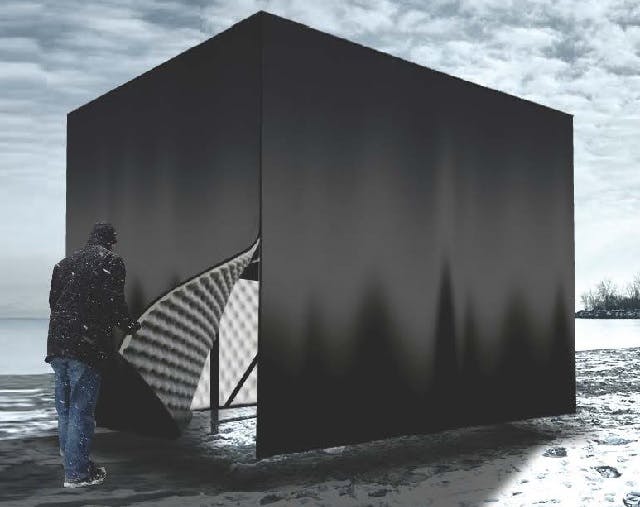 Hot Box, By Michaela Mac Leod Of Polymtis Architecture And Nicholas Croft, Was One Of Five Winning Submissions