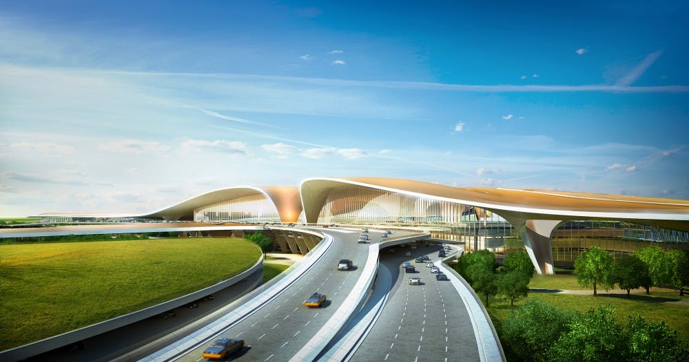 Zaha Hadid-Designed Terminal in Beijing Will Be World&rsquo;s Largest