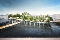 ‘Floating’ park on New York’s Hudson River moves one step closer to reality ‘Floating’ park on New York’s Hudson River moves one step closer to reality