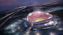 Foster + Partners wins bid for 2022 World Cup centerpiece stadium in Qatar Foster + Partners wins bid for 2022 World Cup centerpiece stadium in Qatar