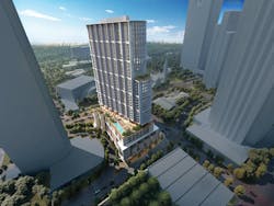 A loft project in Dallas evolves into a high rise for both affluent and artistic customers A loft project in Dallas evolves into a high rise for both affluent and artistic customers