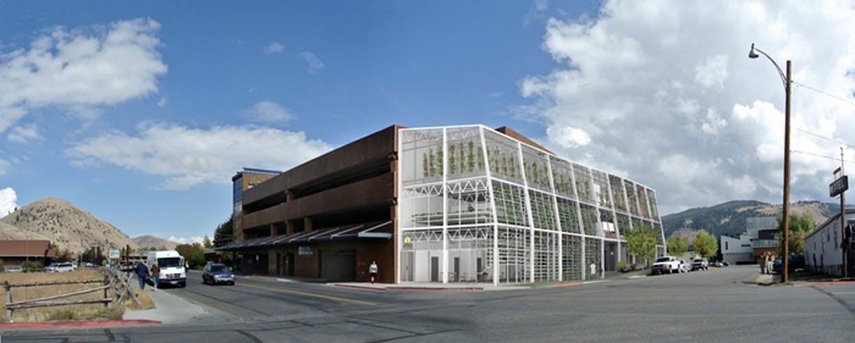 Vertical Urban Greenhouses Will Feed Import Reliant Jackson Hole, Wyo