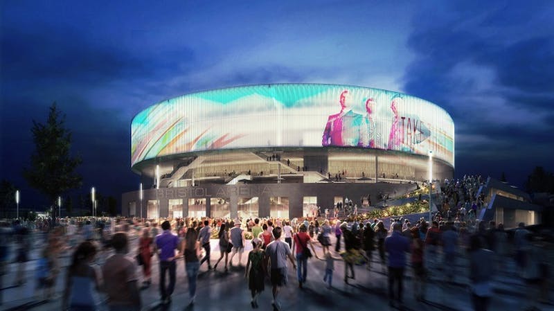 Populous design wins competition for Britains&rsquo;s most sustainable arena