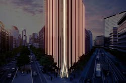 Melbourne tower will light up depending on weather Melbourne tower will light up depending on weather