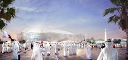 Qatar unveils fifth World Cup Stadium, Al Rayyan Qatar unveils fifth World Cup Stadium, Al Rayyan