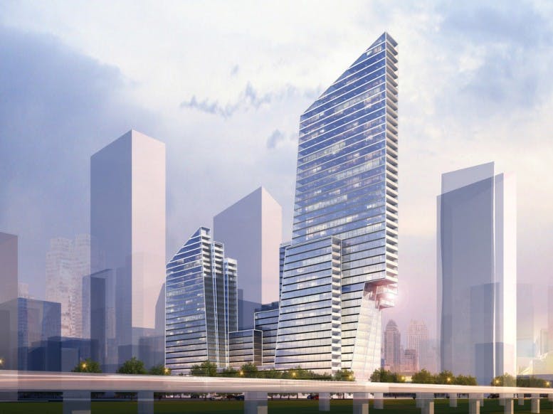 Two new designs submitted for New York City Riverside Center