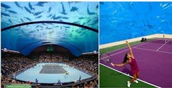 Architect scouts investors for underwater tennis court Architect scouts investors for underwater tennis court