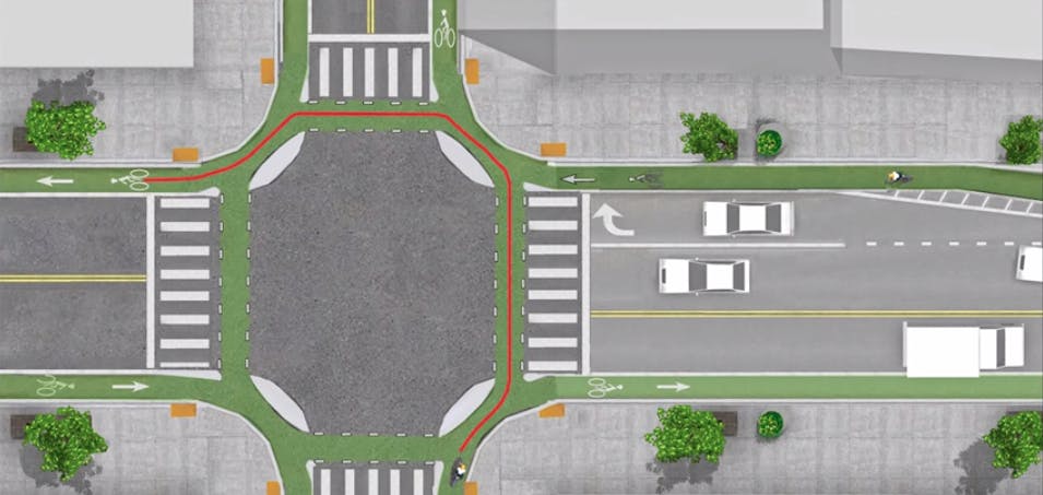 Austin, Salt Lake City, Davis, Calif, And Boston Creating First Protected Intersections In U s