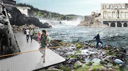 Snøhetta and DIALOG to revitalize Willamette Falls area in Oregon Snøhetta and DIALOG to revitalize Willamette Falls area in Oregon