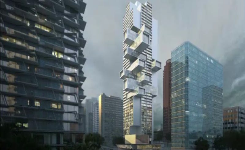A &lsquo;stacked box&rsquo; skyscraper proposed for Vancouver