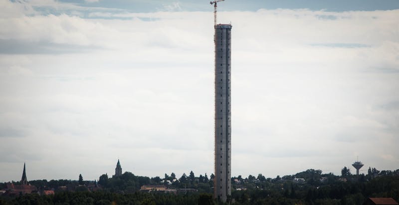 ThyssenKrupp&rsquo;s rope-free elevator test tower almost ready
