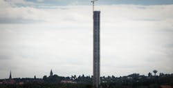 ThyssenKrupp’s rope-free elevator test tower almost ready ThyssenKrupp’s rope-free elevator test tower almost ready