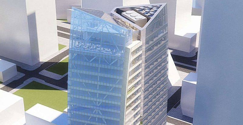 Pei Cobb Free & Partners designs &lsquo;glass sail&rsquo; tower for Shenzhen