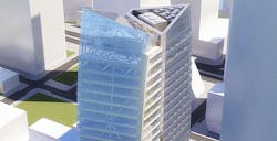 Pei Cobb Free & Partners designs ‘glass sail’ tower for Shenzhen Pei Cobb Free & Partners designs ‘glass sail’ tower for Shenzhen