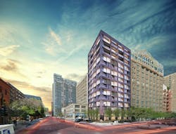 Quarter-acre of land is enough space for an upscale Chicago apartment complex Quarter-acre of land is enough space for an upscale Chicago apartment complex