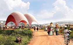 Norman Foster proposes Droneports as way to ship goods across Africa Norman Foster proposes Droneports as way to ship goods across Africa