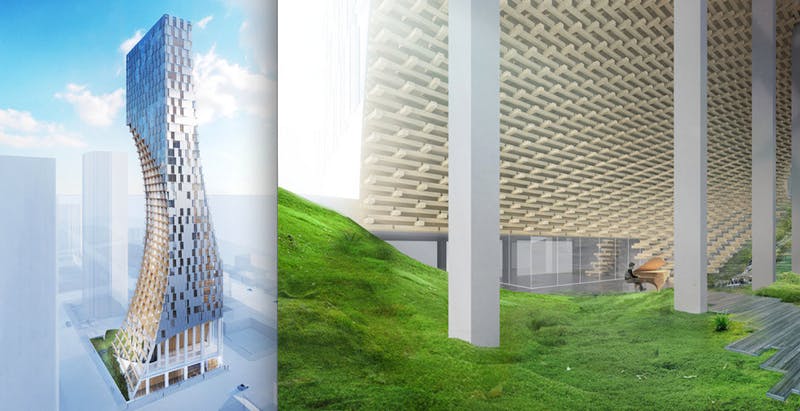 Kengo Kuma proposes &lsquo;carved tower&rsquo; for downtown Vancouver