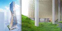 Kengo Kuma proposes ‘carved tower’ for downtown Vancouver Kengo Kuma proposes ‘carved tower’ for downtown Vancouver