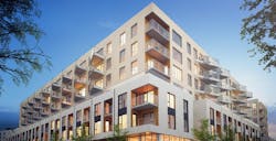 Montreal apartment is world’s largest residential cross-laminated timber project Montreal apartment is world’s largest residential cross-laminated timber project