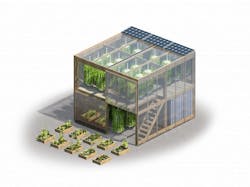 Farming In A Flatpack: Copenhagen Designer Offers An Assembly Kit For A Two Story Hydroponic Urban Farm Farming In A Flatpack: Copenhagen Designer Offers An Assembly Kit For A Two Story Hydroponic Urban Farm