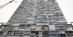 Developer of curvy glass New York City condo complex sued Developer of curvy glass New York City condo complex sued