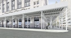 Four winners named in NYC sidewalk shed competition Four winners named in NYC sidewalk shed competition