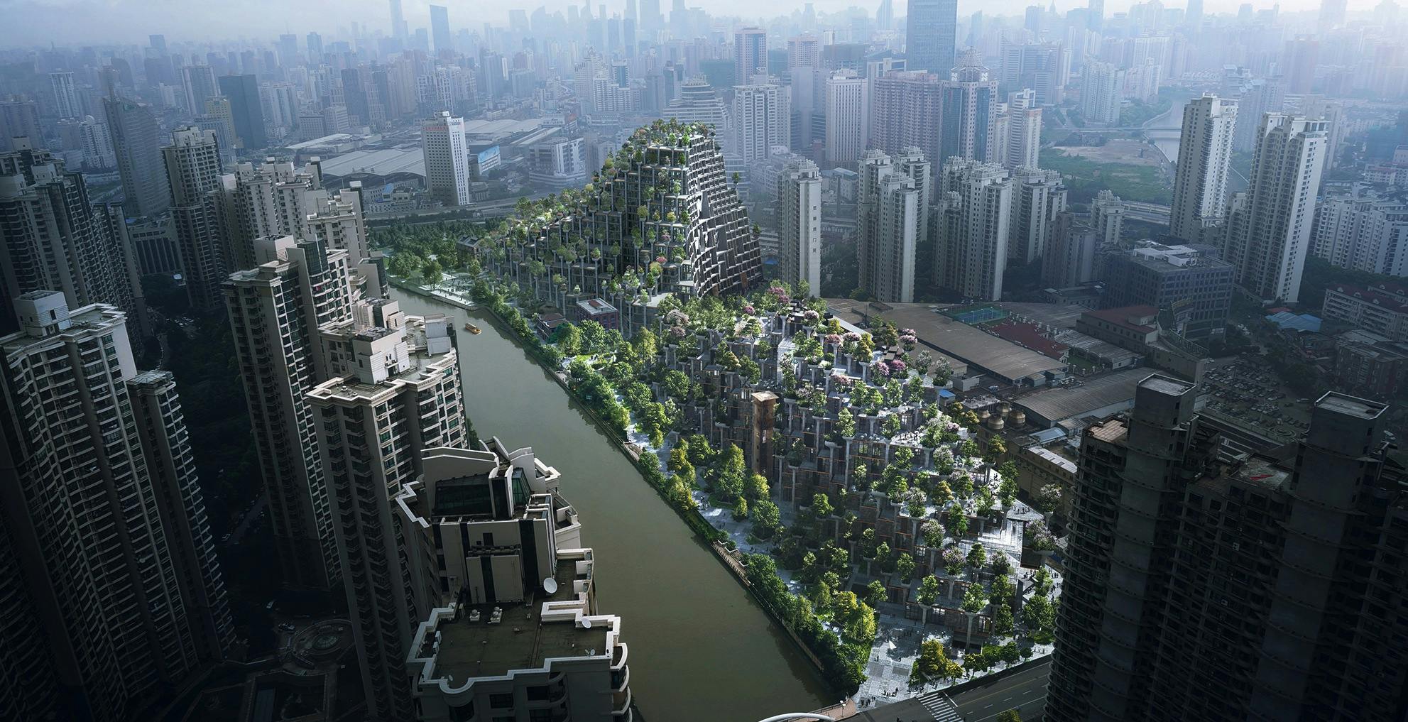&ldquo;Tree-covered mountains&rdquo; planned for urban Shanghai