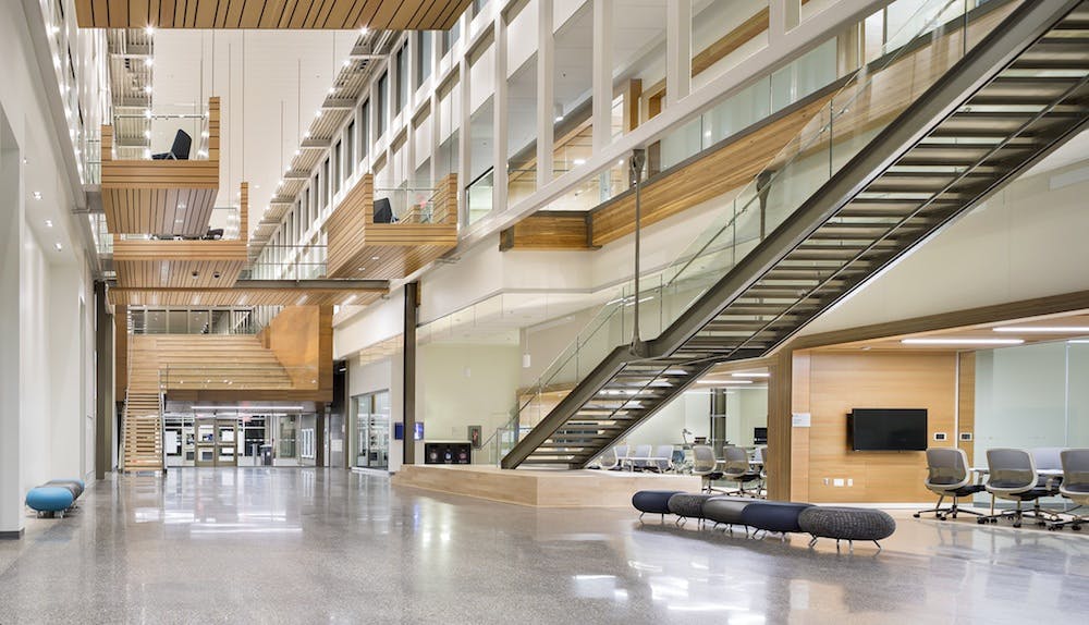 New University of Calgary research center features reconfigurable &ldquo;spine&rdquo;