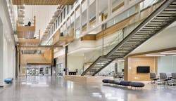 New University of Calgary research center features reconfigurable “spine” New University of Calgary research center features reconfigurable “spine”