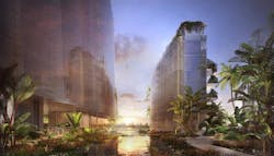 Architect Jean Nouvel designs 'flood-resilient' Monad Terrace in Miami Beach Architect Jean Nouvel designs 'flood-resilient' Monad Terrace in Miami Beach